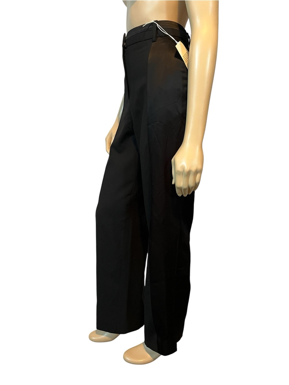 COS Black High-Waist Tailored Trousers